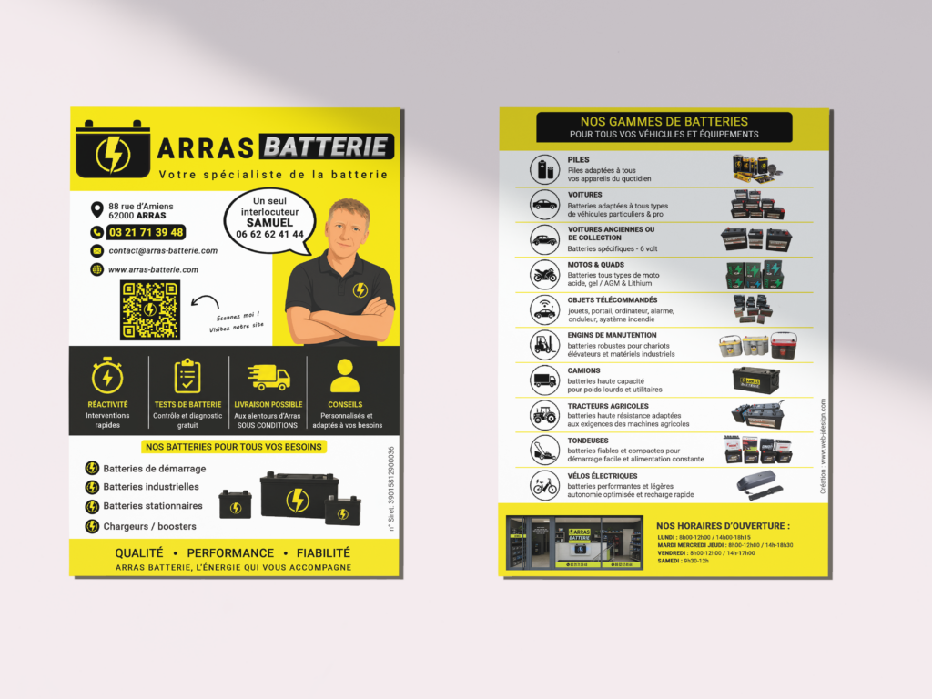 Flyers Arras Batterie