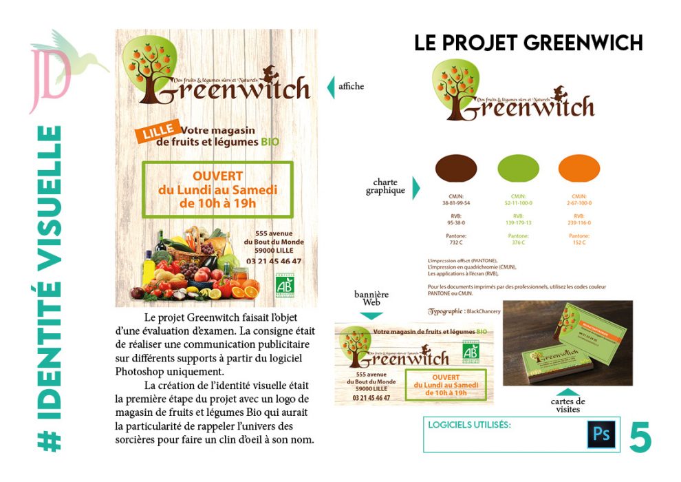 formation portfolio projet greenwitch